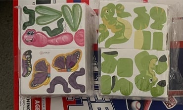DIY 3D Creative Insect Paper Jigsaw Puzzle