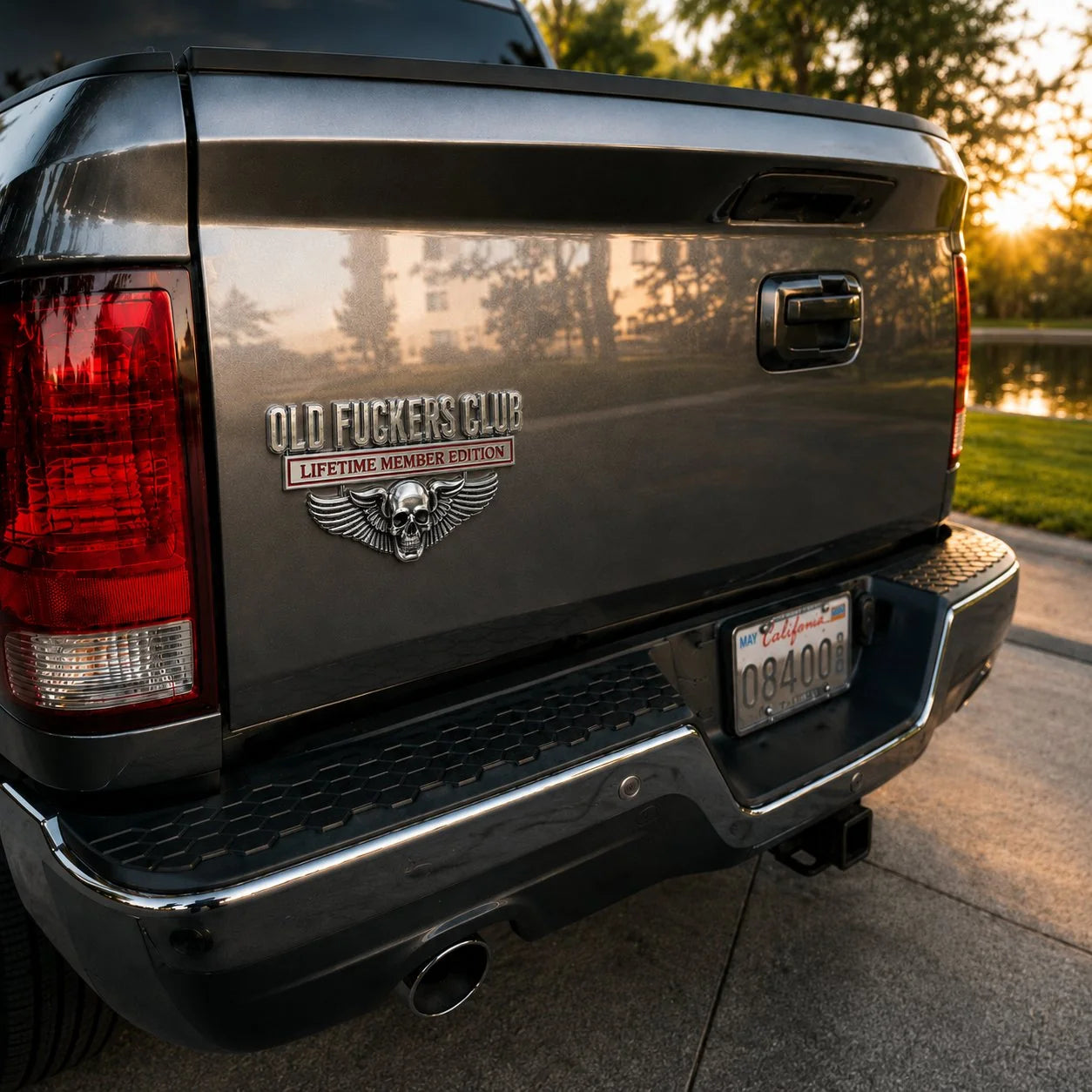 RoadLegend – Lifetime Member Metal Car Emblem