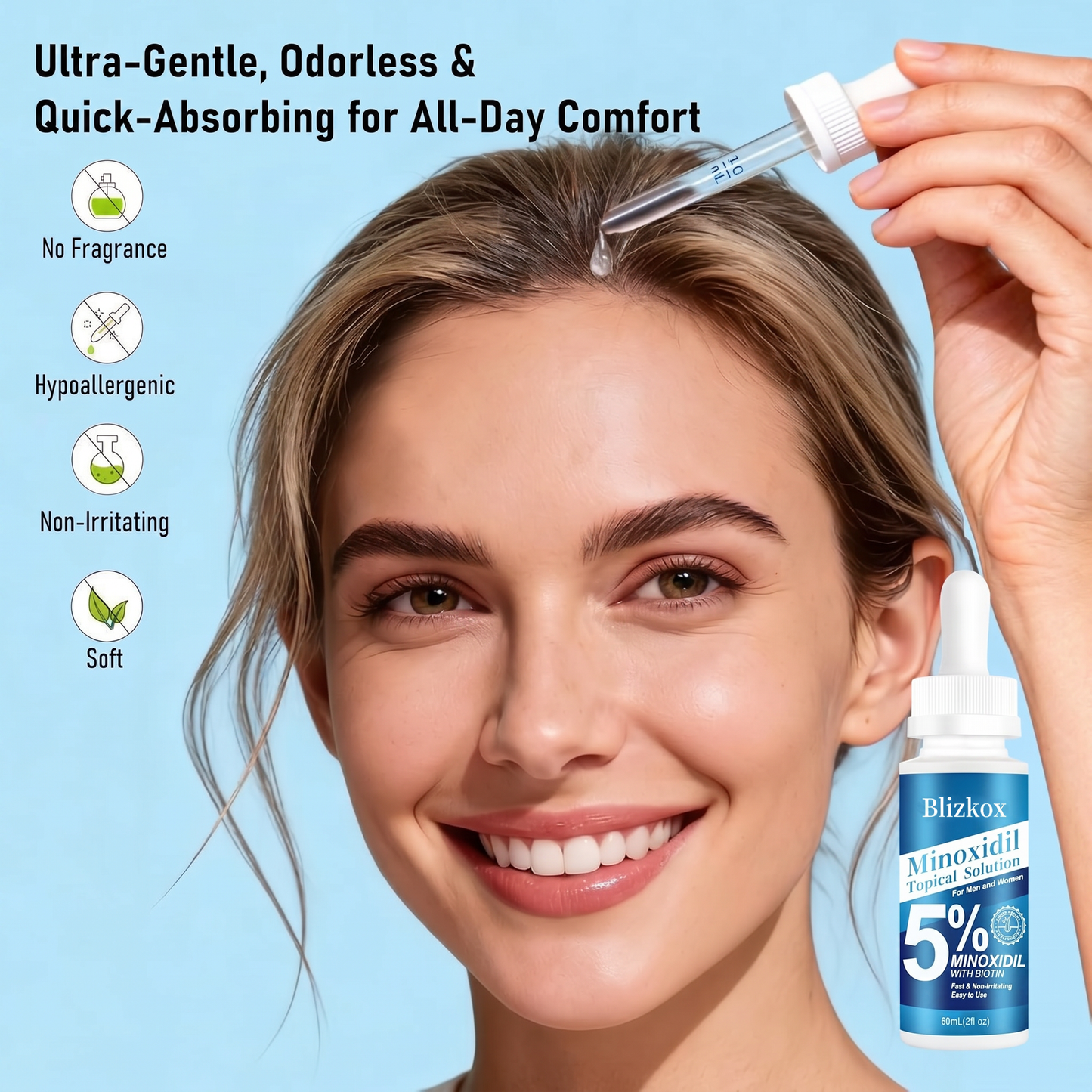 GrowthElite – Biotin Infused Hair Regrowth Formula