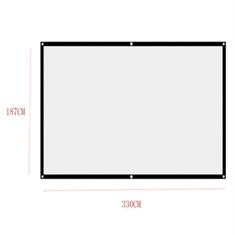 CinemaView – HD Matte White Projection Screen