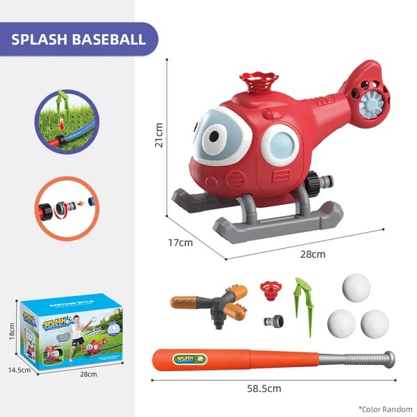 AquaSwing ā Fun Water Spray Baseball Game Toy