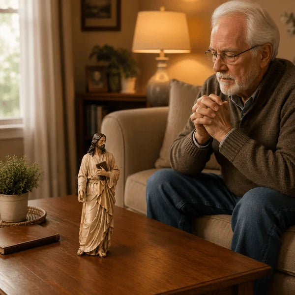 GraceKeep – Inspirational Jesus Figurine Display Set