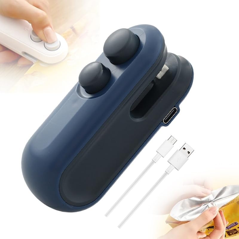 SnapSeal ā Portable Bag Sealer with Cutter & Magnet