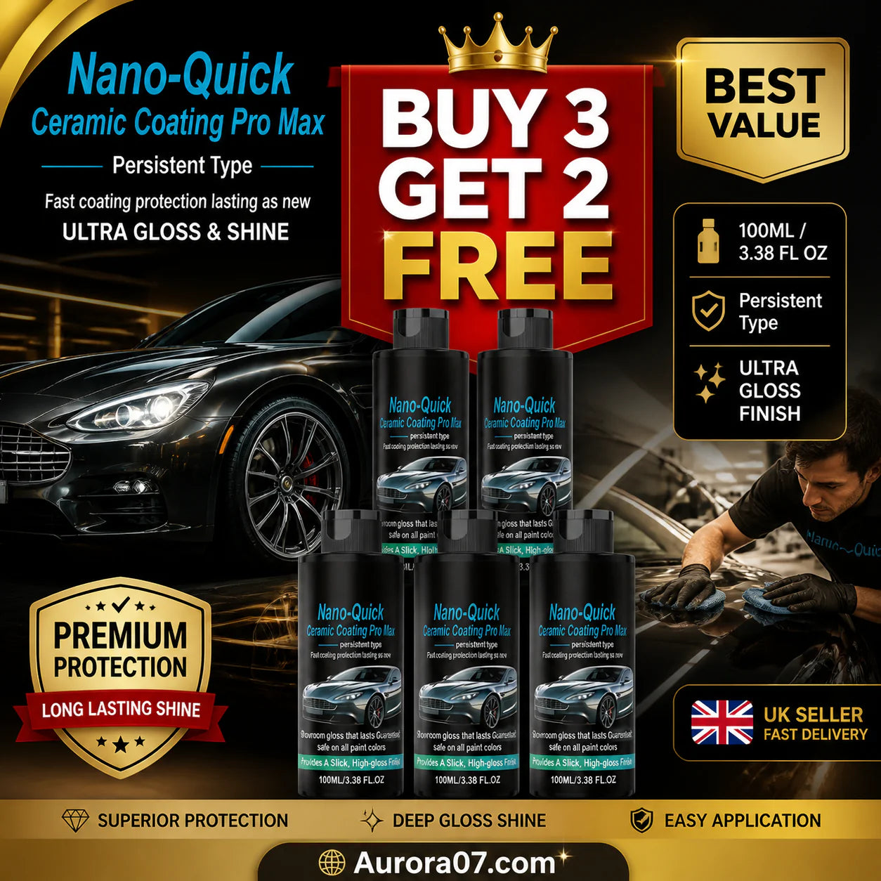 DiamondGloss ā Instant Ceramic Spray