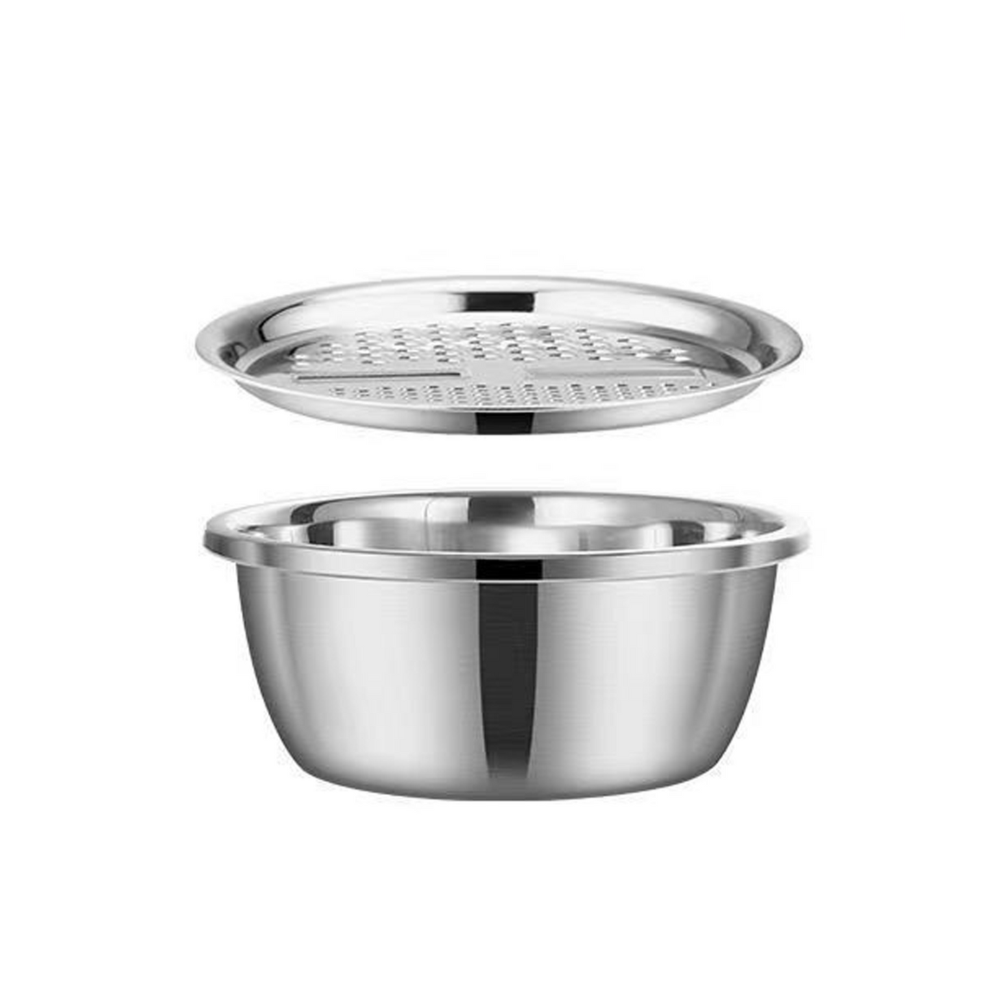 Stainless Steel Grater with Drain Basketš„š„