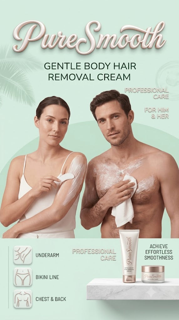 PureSmooth – Gentle Body Hair Removal Cream