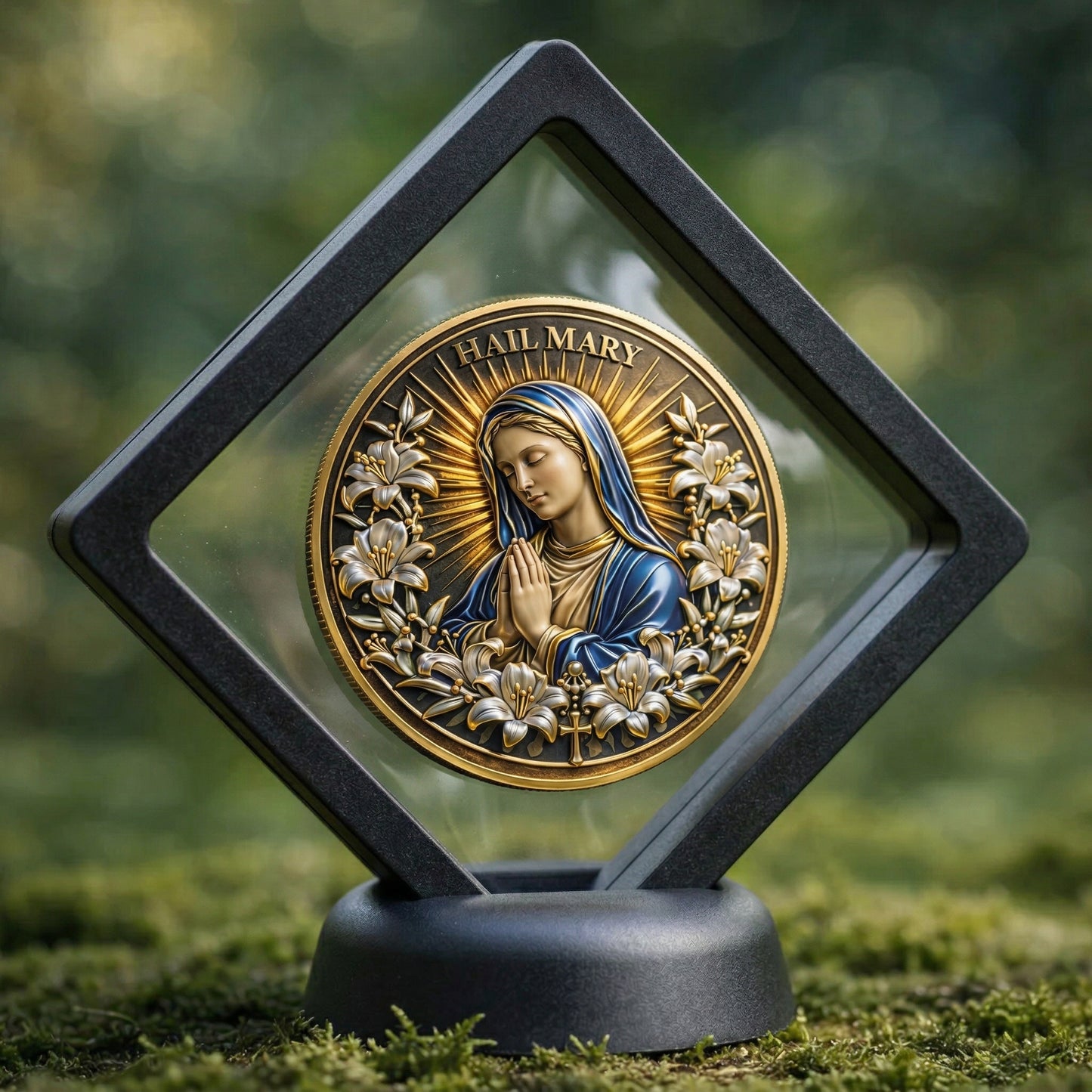 ⚡️Last Day 60% OFF - Blessed Virgin Mary Challenge Coin