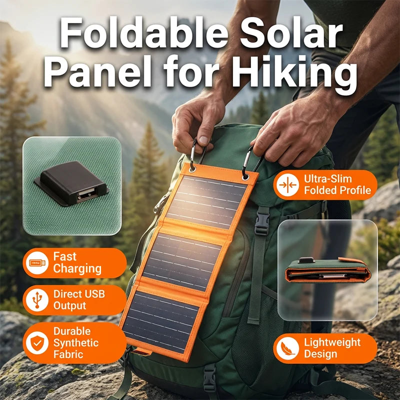 NomadCharge – Portable Solar Power Kit