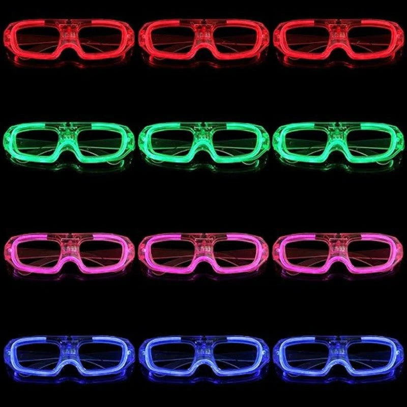 PartyLume – Fun LED Light-Up Festival Glasses