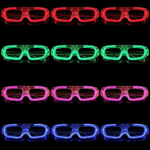 PartyLume – Fun LED Light-Up Festival Glasses