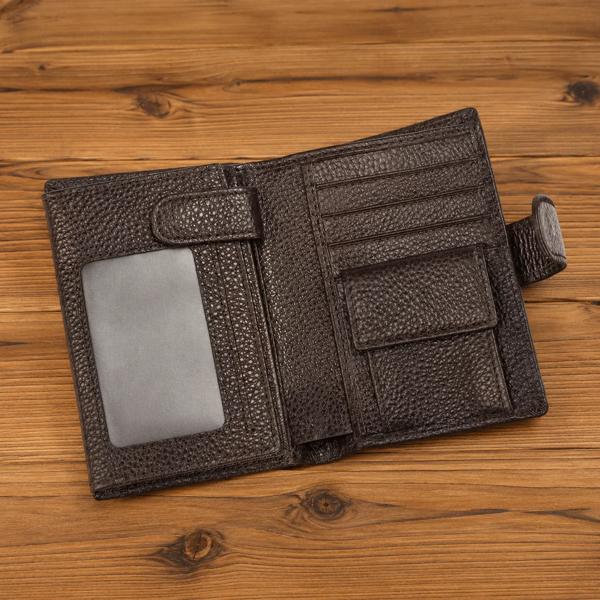 NobleFold – Premium Multi-Compartment Leather Wallet