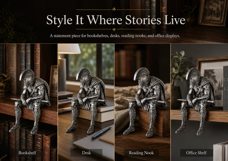 AthenorGuard – Ancient Greek Warrior Shelf Sitter