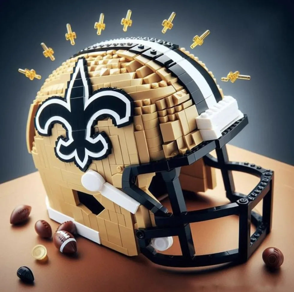 TouchdownBuild – NFL Team Helmet Brick Kit