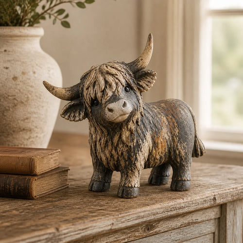 RusticMoo – Farmhouse Highland Cow Accent
