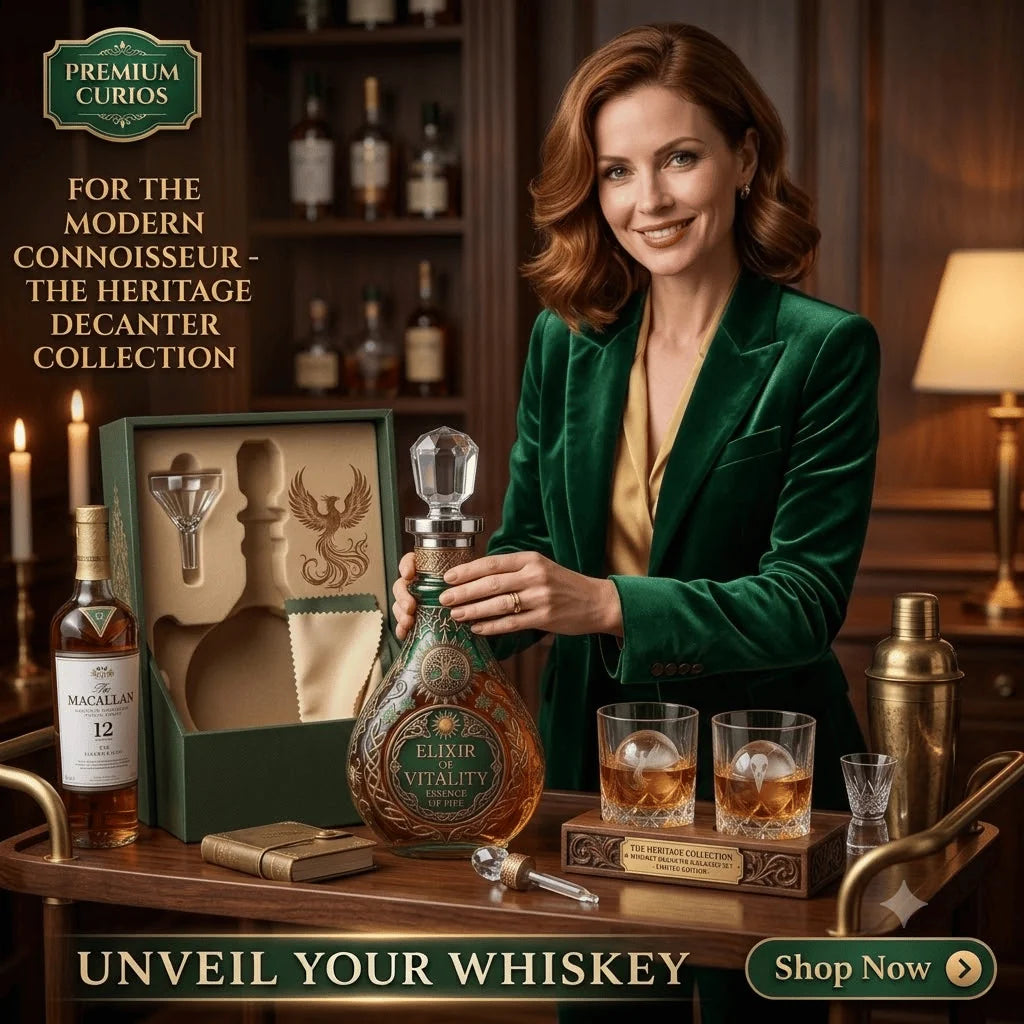 Legacy Barrel – Premium Whiskey Decanter Collection