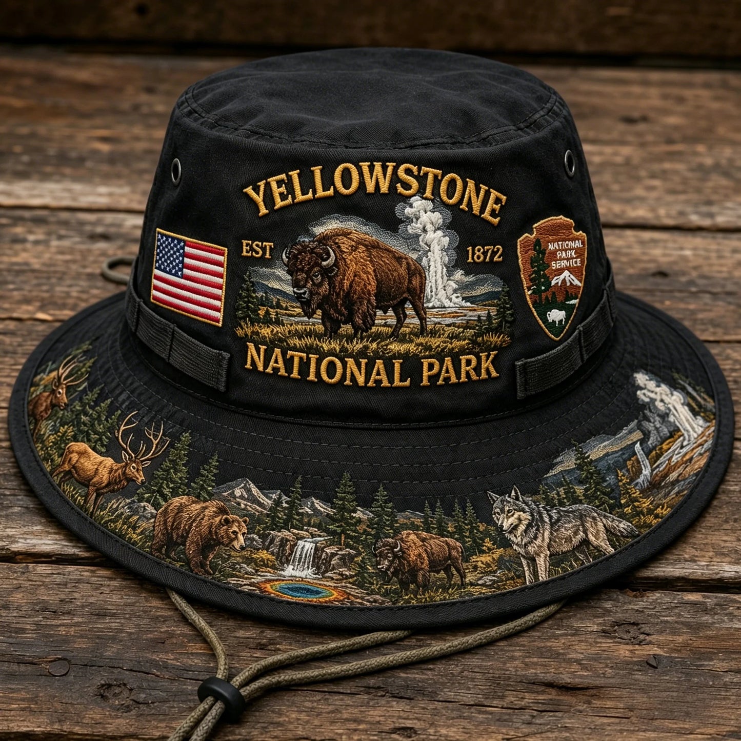 TrailGuard – Yellowstone Adventure Sun Protection Boonie Hat