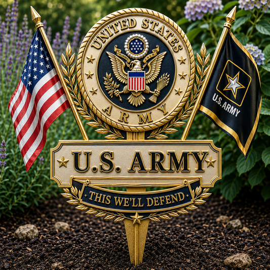 🇺🇸 Last Day Promo: 49% OFF 🎖️- US Army This We’ll Defend Tribute Garden Stake - ✈️Buy 2 Free Shipping Today!