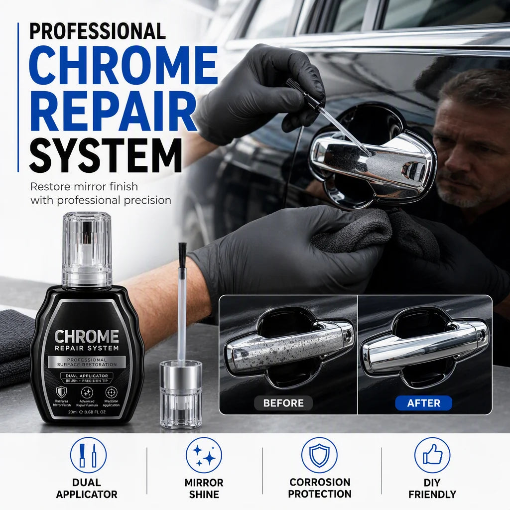 ChromeVanta – Professional Dual-Tip Chrome Repair Pen