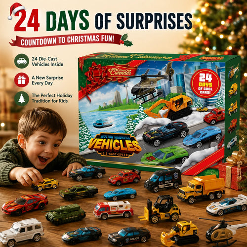 CarQuest – Kids 24-Day Vehicle Advent Calendar