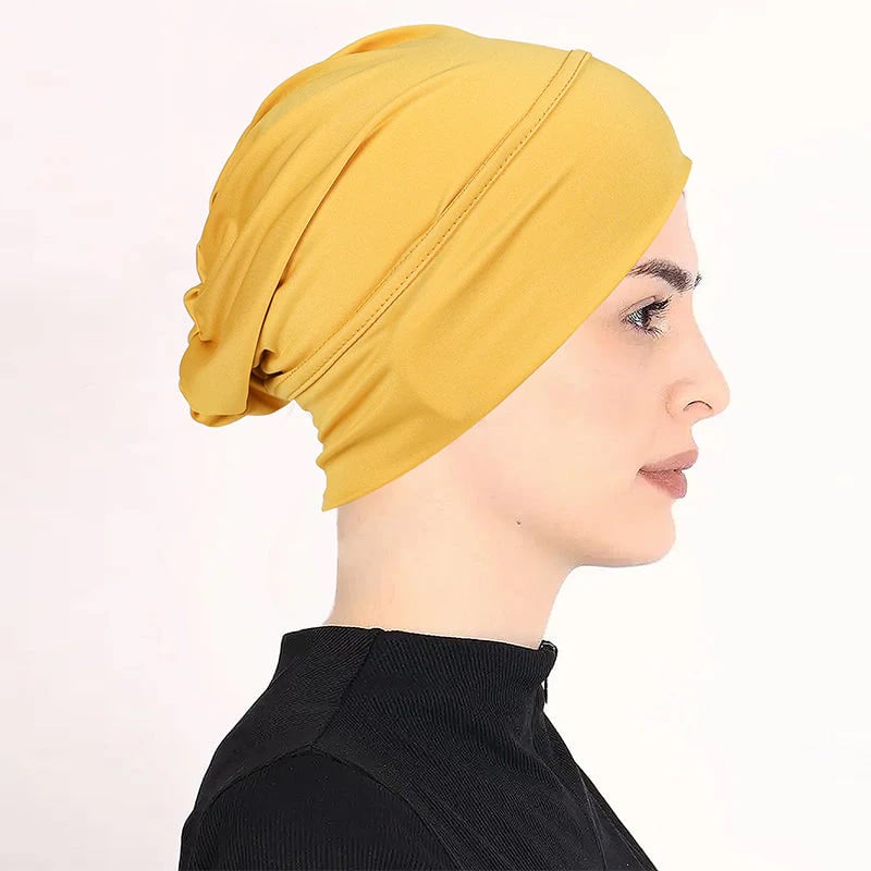 SilkVeil – Soft Stretch Headscarf Cap