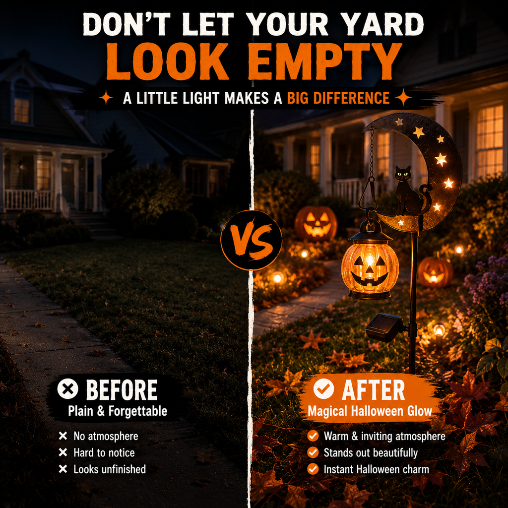 MoonGlow – Solar Halloween Garden Light