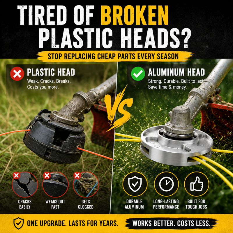 IronEdge – Heavy Duty Aluminum Trimmer Head