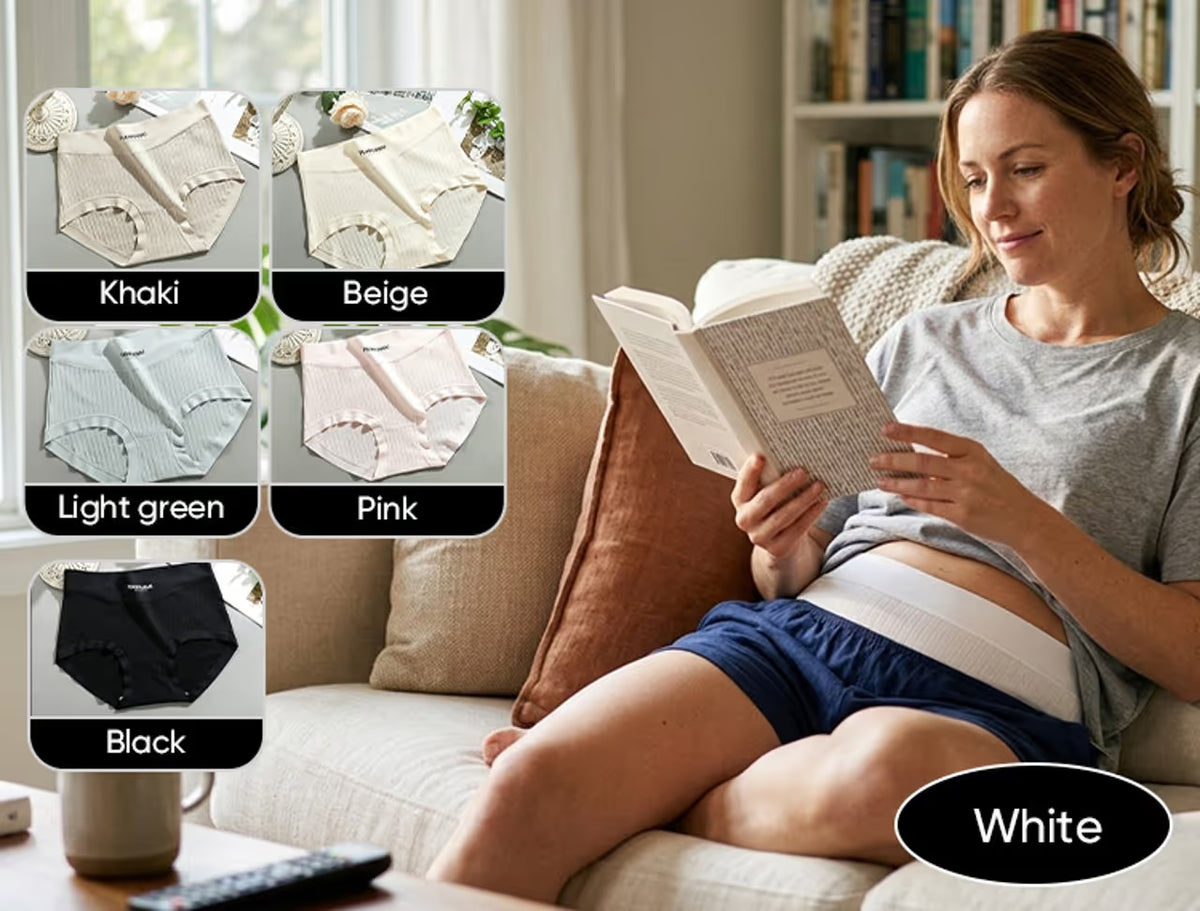 Velmira – High-Waist Ribbed Comfort Panties