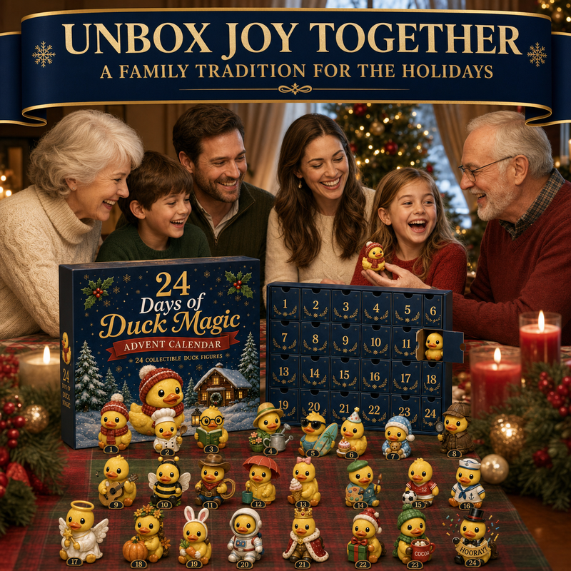 QuackJoy – 24-Day Christmas Duck Advent Calendar