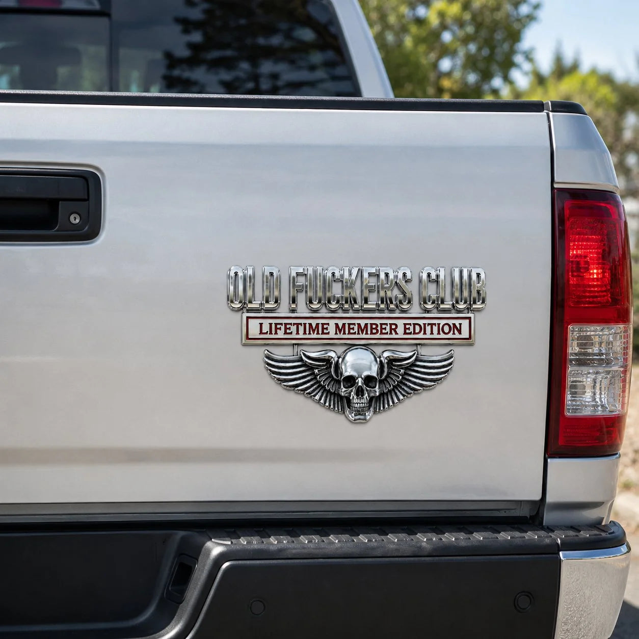 RoadLegend – Lifetime Member Metal Car Emblem