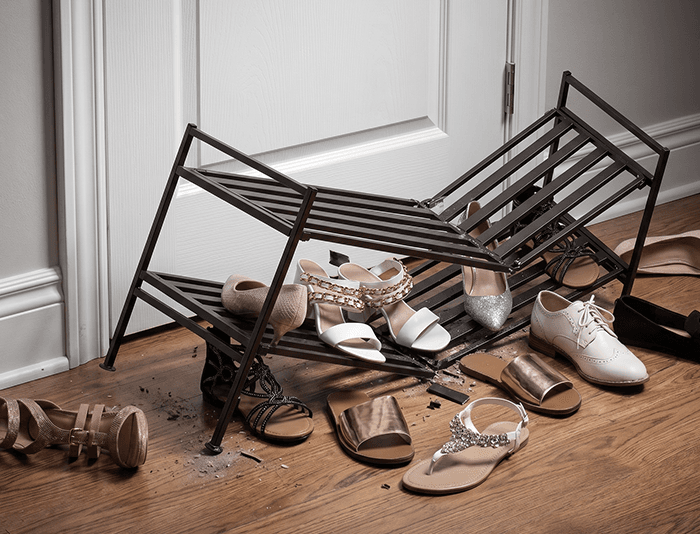 HomeStack – Vertical Space Saving Shoe Storage Rack