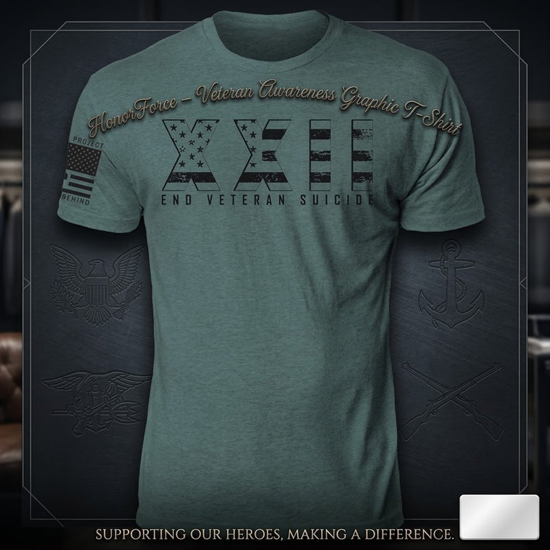 HonorForce – Veteran Awareness Graphic T-Shirt