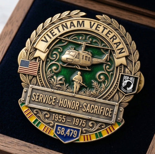 🦅 Last Day Promo: 60% OFF 🎖️Vietnam Veteran Honor Commemorative Pin