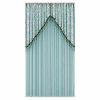 Bloomveil – Floral Embroidery Door Curtain