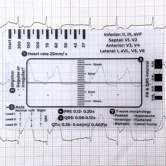 MediTrack – Professional ECG Assessment Pocket Guide