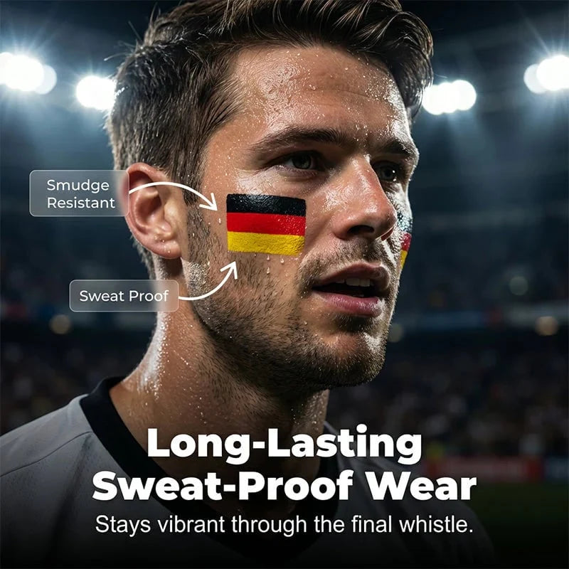 FanFlag – National Flag Face Paint Stick