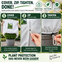 FrostGuard – Reusable Winter Plant Protection Cover