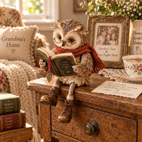 StoryHaven – Reading Owl Figurine