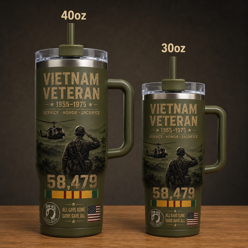 HonorSteel – Veteran Stainless Steel Insulated Travel Tumbler
