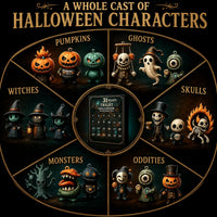 HauntHaven – Halloween Mini Figure Countdown Calendar