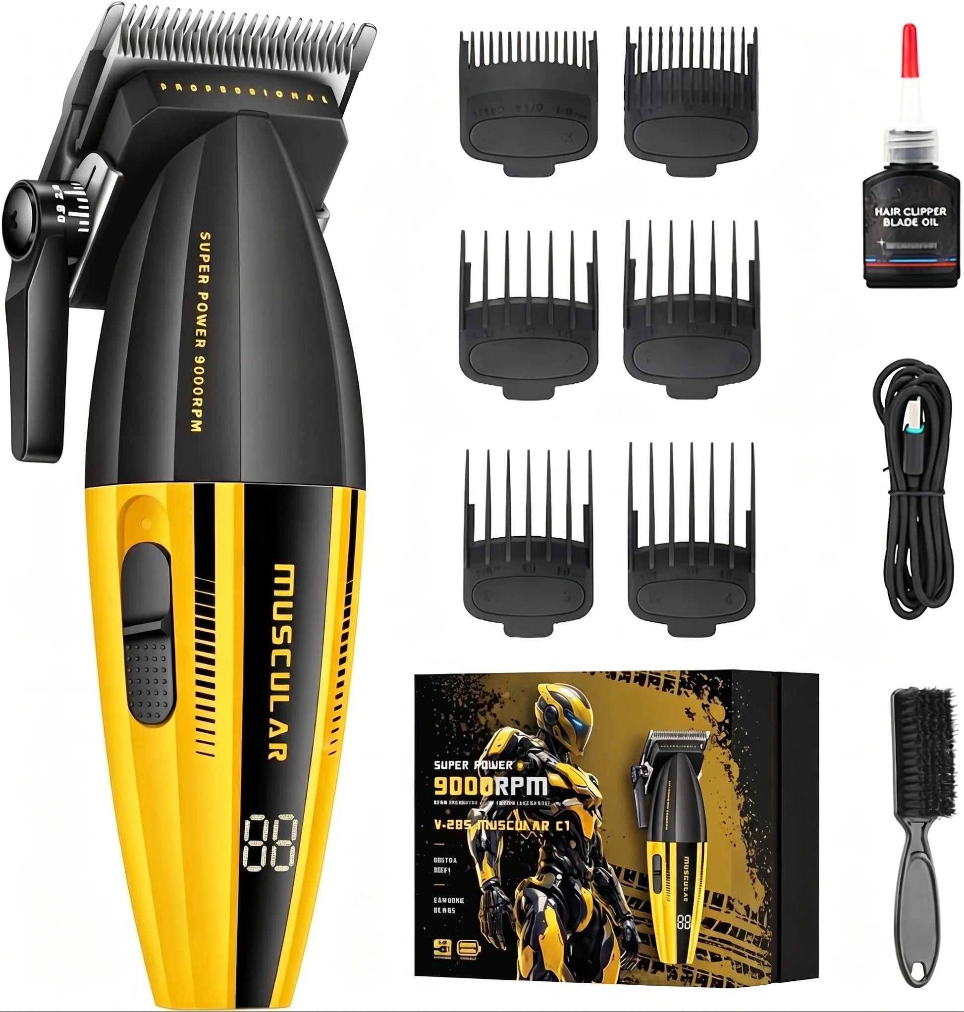 TrimCraft – Complete Hair Cutting & Grooming Kit