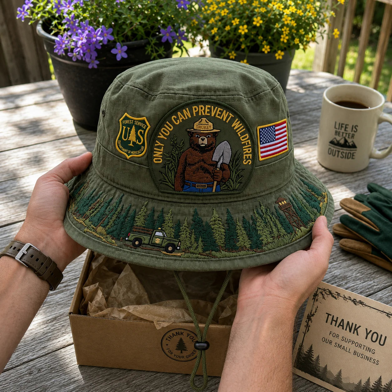 ForestGuard – Outdoor Wildfire Protection Boonie Hat