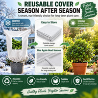 FrostGuard – Reusable Winter Plant Protection Cover