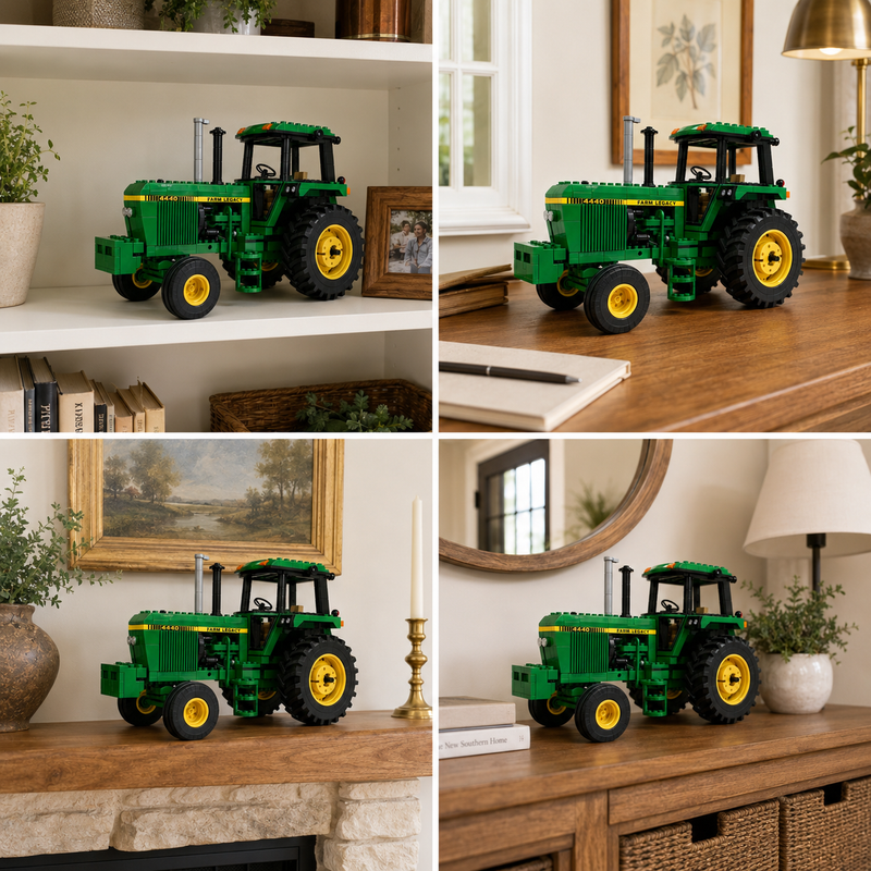 AgriHeritage – Vintage Farm Tractor Building Blocks