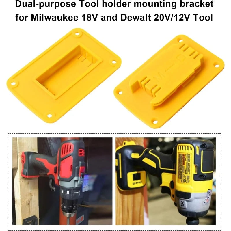 VoltRack – 20-Piece Tool & Battery Wall Mount Storage Kit