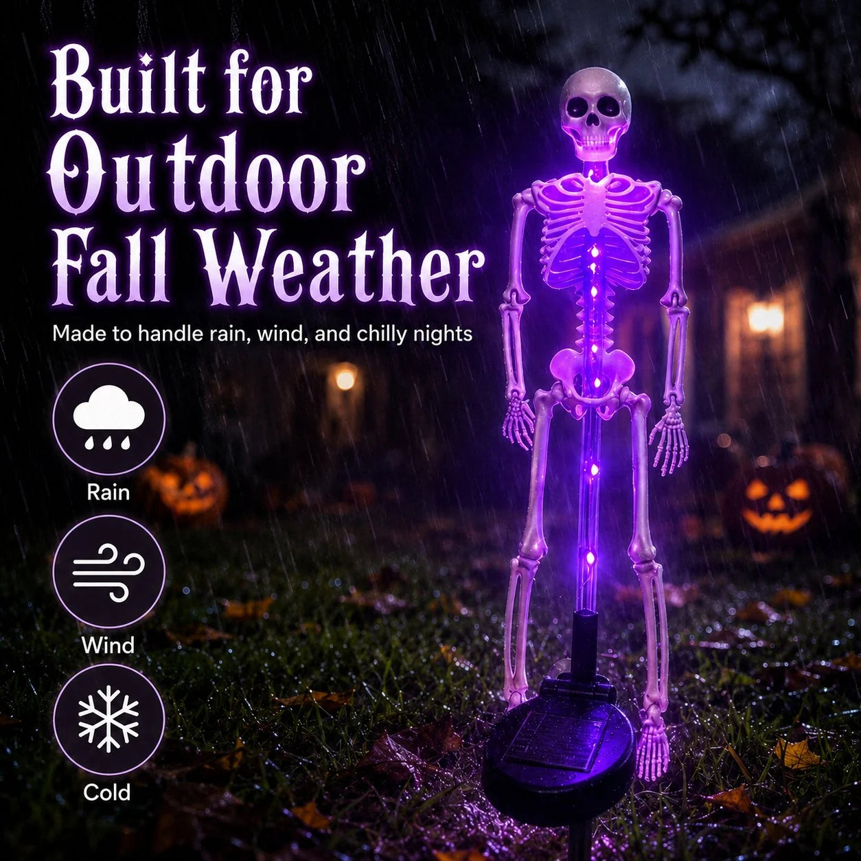 NightFright – LED Skeleton Yard Decor