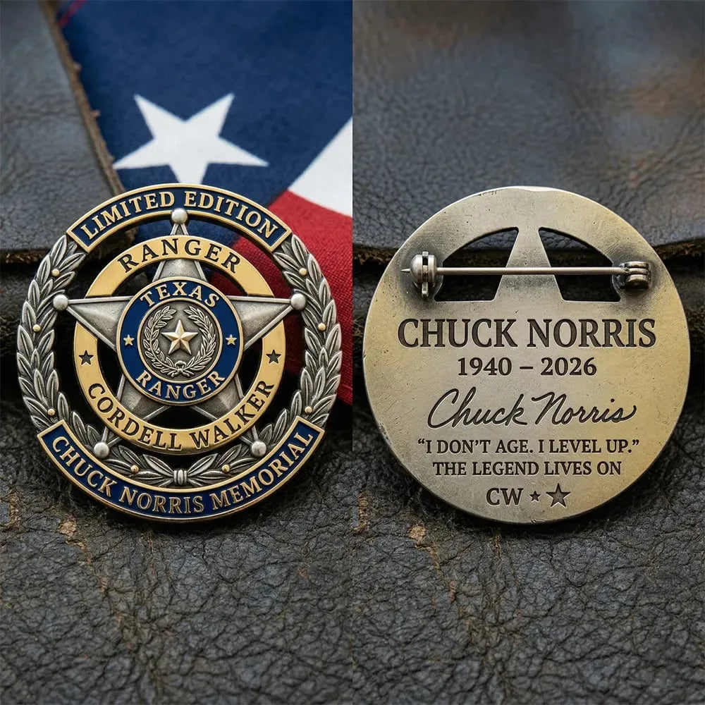 🔥LAST DAY 49 % OFF🔥Chuck Norris Memorial Limited Edition Keychain