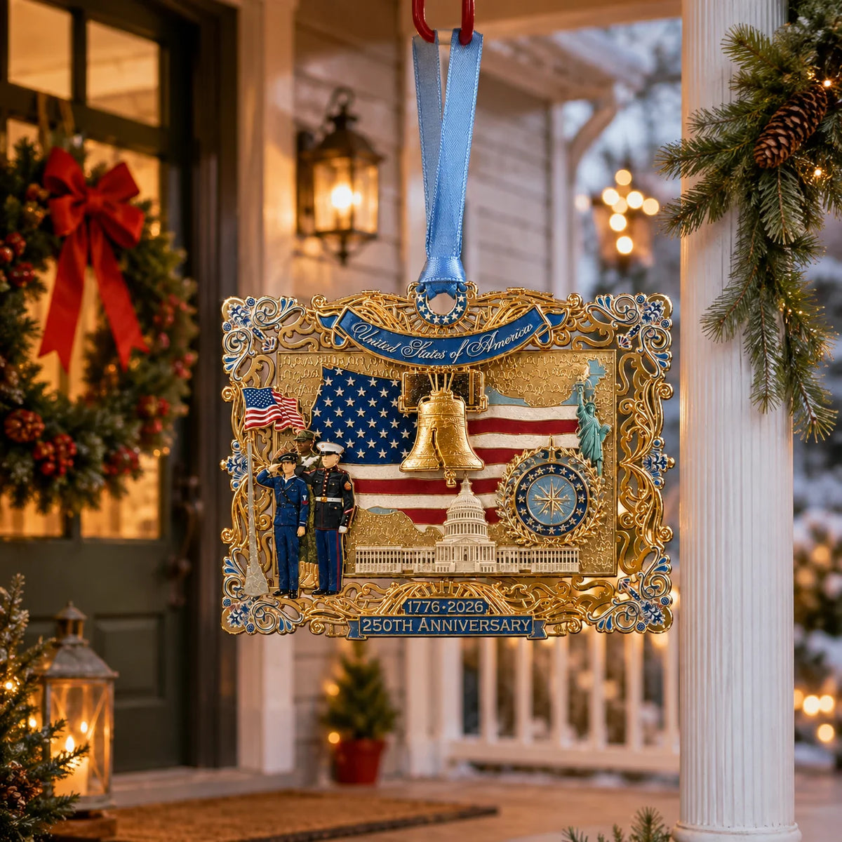 LegacyPride – 1776–2026 American Heritage Ornament