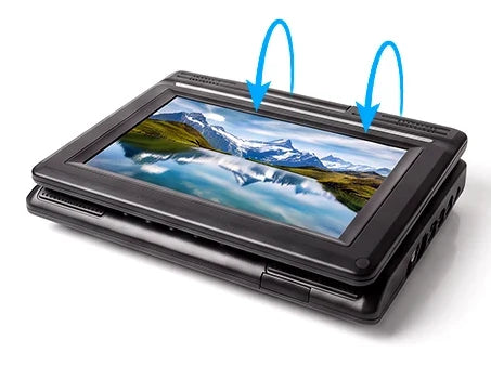 ViewMax – 7.8" HD Portable Rechargeable DVD Player