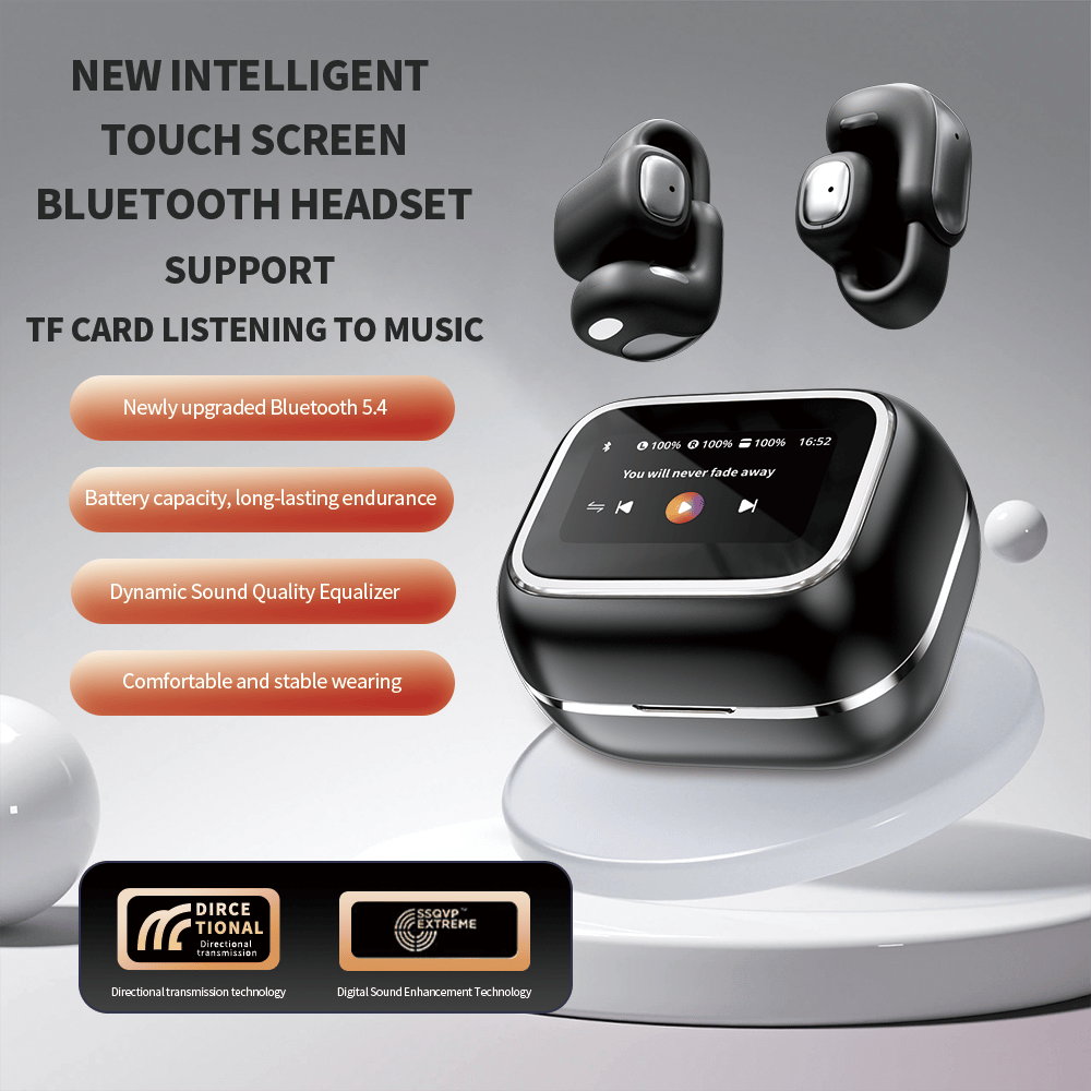 XF28 Clip-on Open Ear Translation Wireless Earbuds