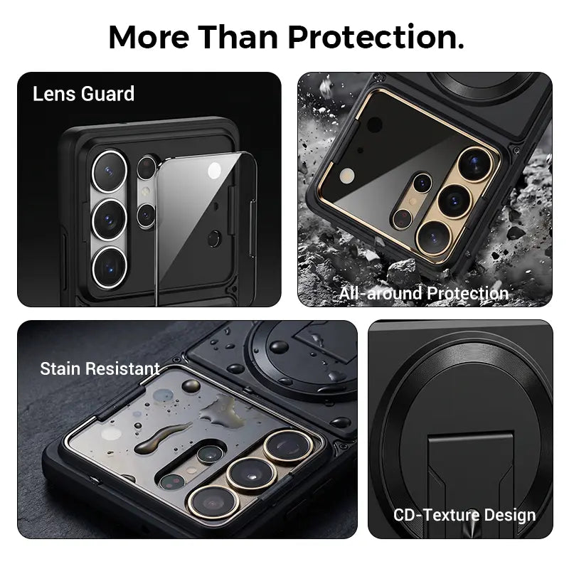 MagVault – Premium Magnetic Stand Phone Case